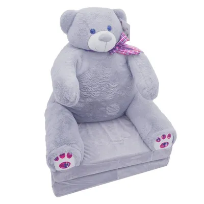 Miś Plusz DN15-0013-SOFA Grey EUROBABY ZABAWKI