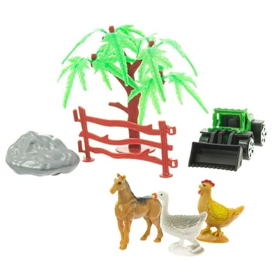 Zabawka Zestaw Farma Zwierzęta EUROBABY ZABAWKI