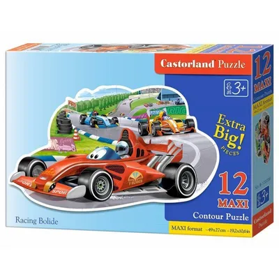 Puzzle 12 el. Racing Bolide CASTOR