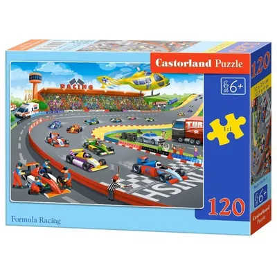 Puzzle 120el. Formula Racing