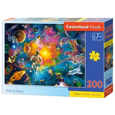 Puzzle 200 Man In Space CASTOR