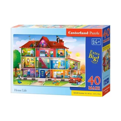 Puzzle 40 El.maxi House Life