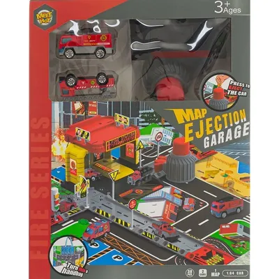Zabawka Parking Strażacki EUROBABY ZABAWKI