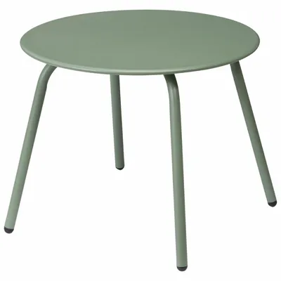 Metalowy Stolik Pomocniczy 50XH40 cm - Zielony