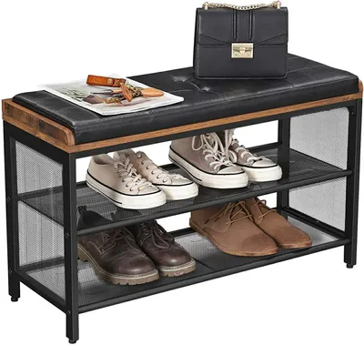 Półka Na Buty Z Siedziskiem LOFT Rustyk