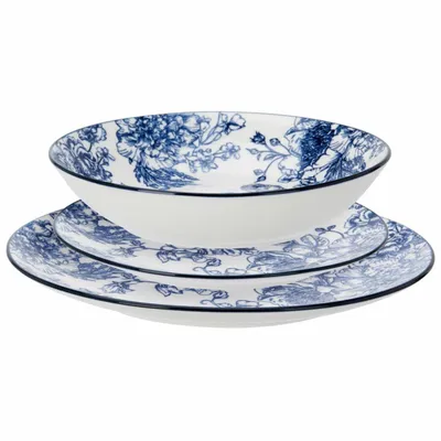 Zestaw Obiadowy 18-ELEMENTOWY Blue Heritage