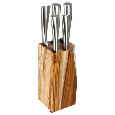 Komplet Noży Na Stojaku 5szt Nilson