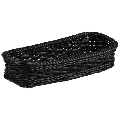 Koszyk Na Sztućce I Akcesoria Kuchenne Organizer 28X11,5XH5,5 cm - Czarny