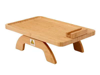 Bambusowy Stolik Na Ramię Sofy 35×25 cm