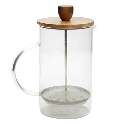 Szklany Zaparzacz Tłokowy NATURO 850 ml