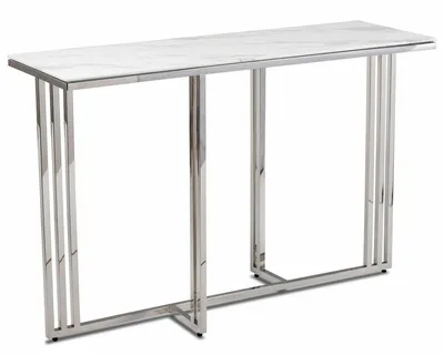 Konsola Amagat Silver White 120 cm