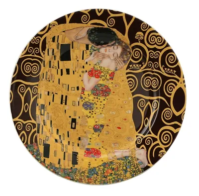 Komplet 2 Talerze Deserowe THE KISS