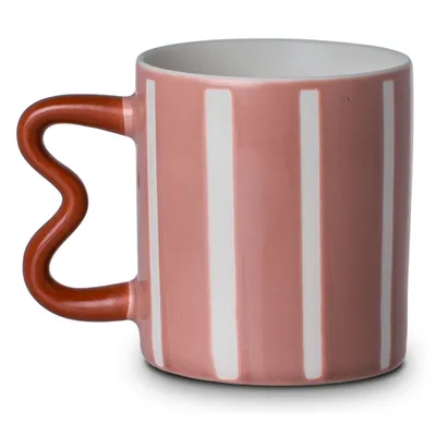 Kubek 450 ml Jazz Lines - Różowy