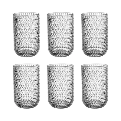 Szklanka 465 ml, Zestaw 6 Sztuk, Wzór „Dots”