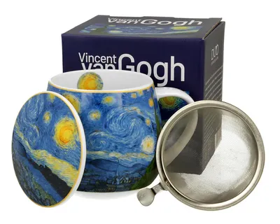 Kubek Z Zaparzaczem Van Gogh Starry