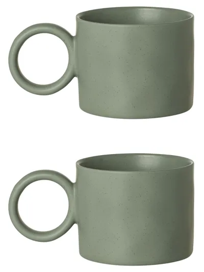 Komplet Kubków 400 ml 2 szt. Mare - Zielony