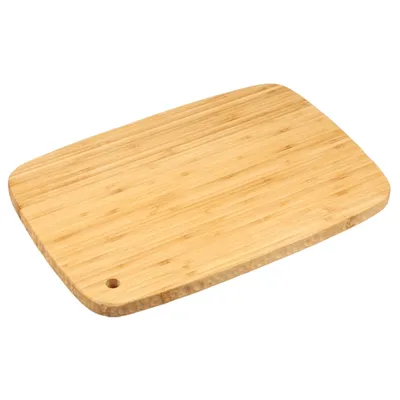 Deska Do Krojenia I Serwowania Bambusowa FSC Prostokątna 32x22x1,8 cm