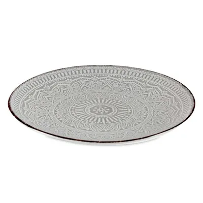 Talerz Obiadowy 27 cm MANDALA - Szary