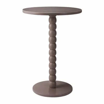 Stolik Dekoracyjny Taupe 35XH50 cm - Kawowy