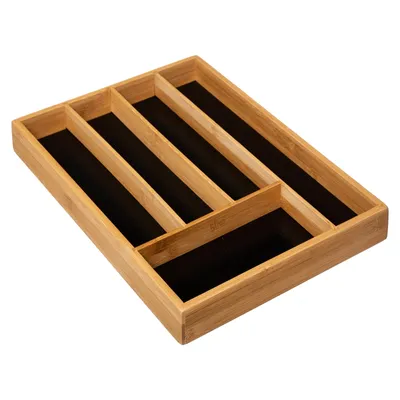Bambusowy Organizer Do Szuflady 34x25 cm
