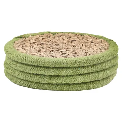 Podkładki Pod Kubek 4 szt. Gaia Green