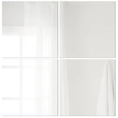 Lustra Samoprzylepne 30 cm Levi Square 4 szt