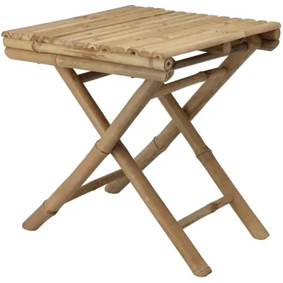 Stolik Składany Bambusowy 39XH45 cm