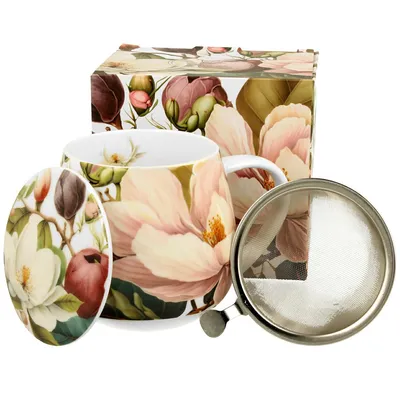 Kubek Z Zaparzaczem Magnolie 430 ml