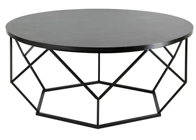 Stolik Kawowy Diamond 90 cm Czarny