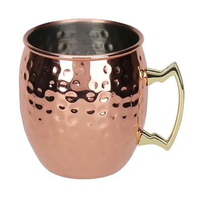 Stalowy Kubek W Kolorze Miedzianym 500ml