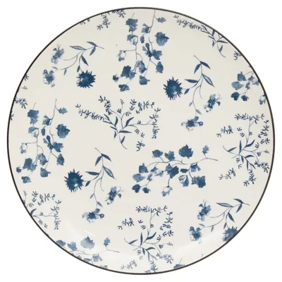 Komplet 6 Talerzy Obiadowych Umami 26 cm Kwiaty
