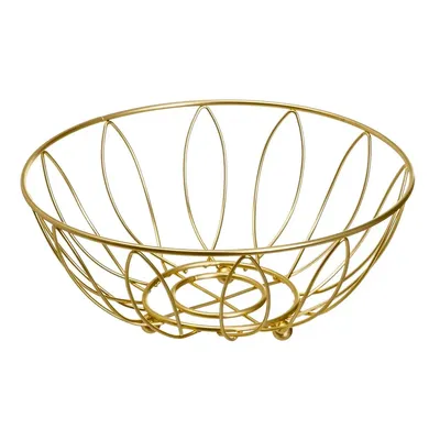 Patera Metalowa 26x11 cm - Złota