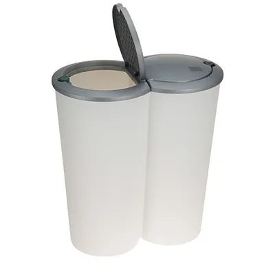 Kosz Na Śmieci Podwójny 50 l