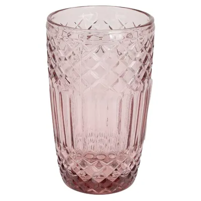 Szklanka Do Napojów 380 ml – - Różowa