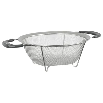 Cedzak Kuchenny Stalowy 22cm - Szary
