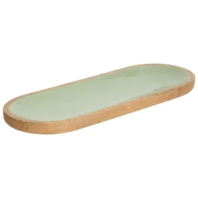 Talerz Do Serwowania Inaya Mango 40x15 cm - Zielony