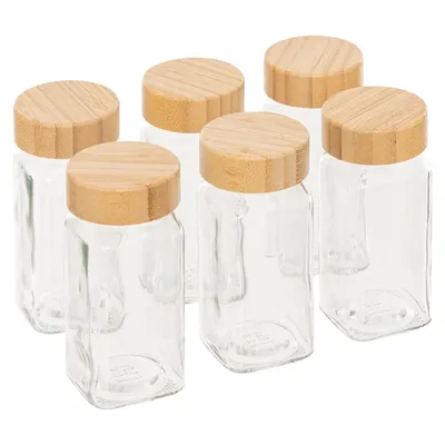 Szklane Słoiki Na Przyprawy 6szt. 120ml