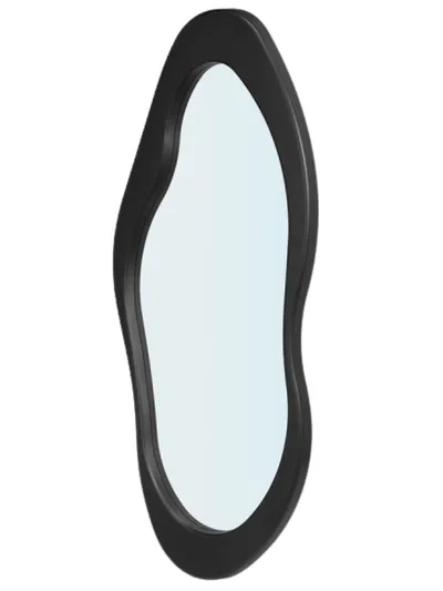 Nowoczesne Lustro 120 cm - Czarne