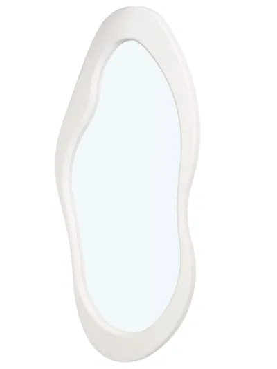 Nowoczesne Lustro 120 cm - Białe
