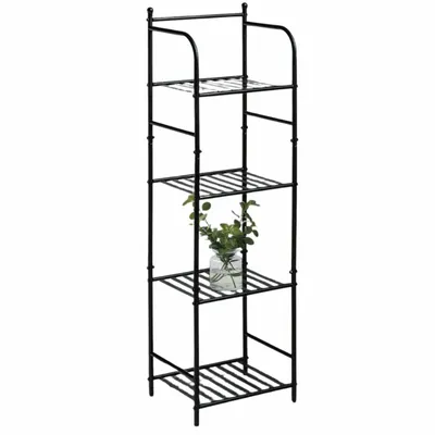 Metalowy Regał Stojący 4-POZIOMOWY H115 cm