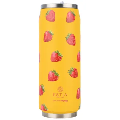 Kubek Termiczny Ze Słomką 500 ml Berry Bright
