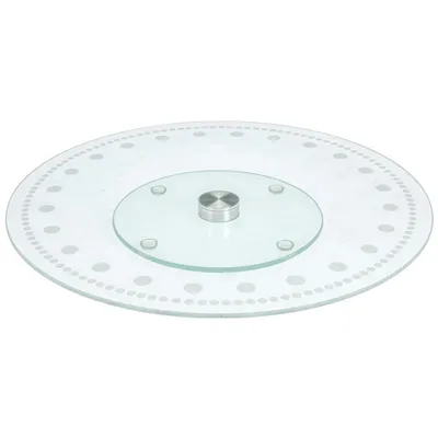 Szklana Patera Obrotowa 30 cm