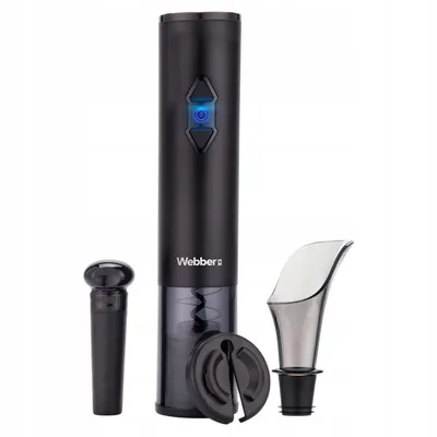 Automatyczny Otwieracz Do Wina OW6 Elektryczny Zestaw 4w1 USB Korek