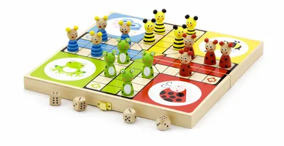 VIGA 50064 Gra Ludo - Chińczyk