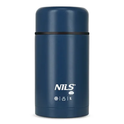 NC3802 Termos Obiadowy 1000ml NILS Camp - Niebieski