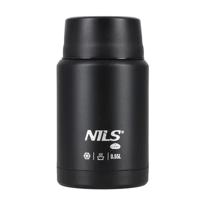 NC3807 Termos Obiadowy 550ml NILS Camp - Czarny