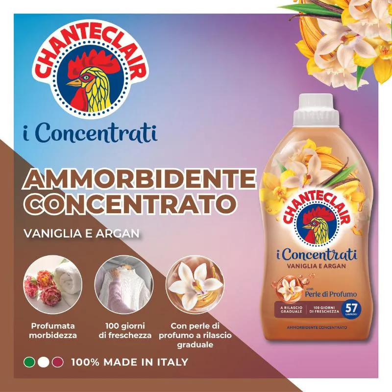 CHANTECLAIR Vaniglia E Argan Płyn Do Płukania 57 Prań