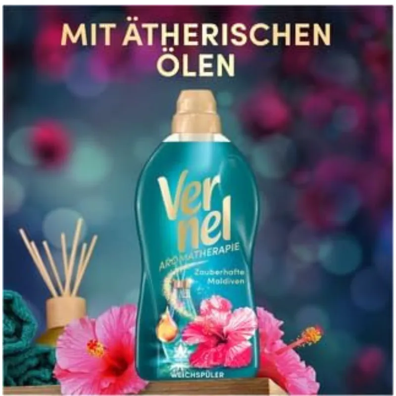 VERNEL Aromatherapie Zauberhafte Malediven Płyn Do Płukania Magiczne Malediwy 46 Prań