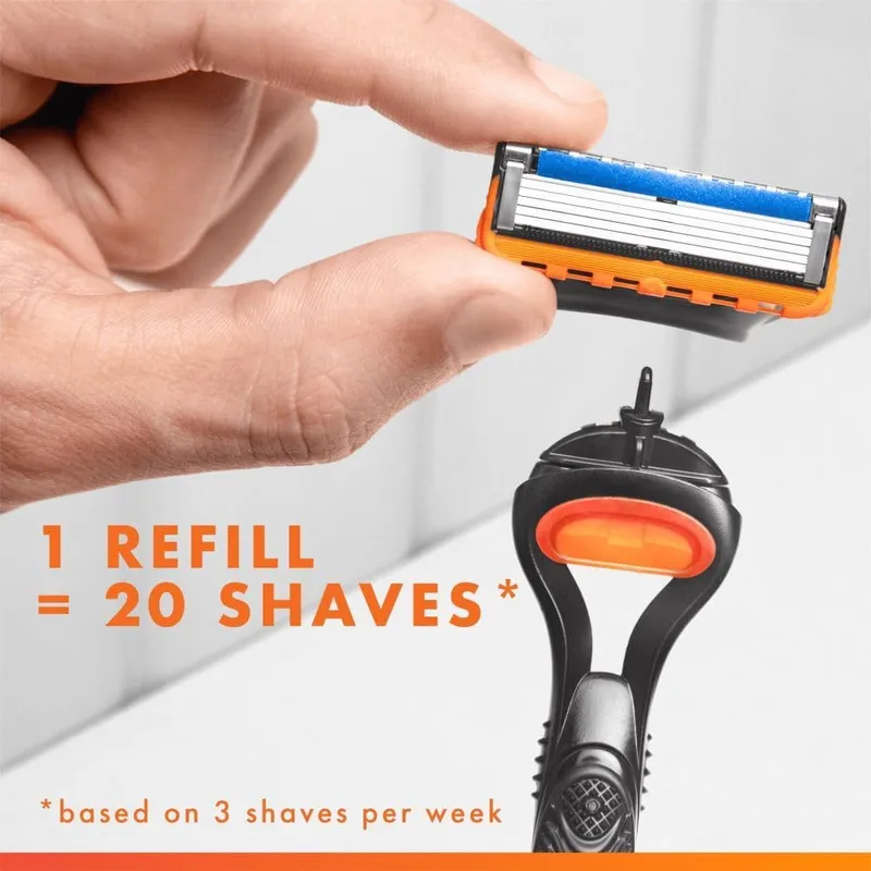GILLETTE Fusion 5 Power Ostrza 4 szt