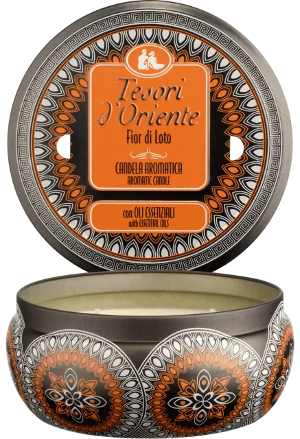 TESORI D'ORIENTE Fior Di Loto Świeca Zapachowa 200 g